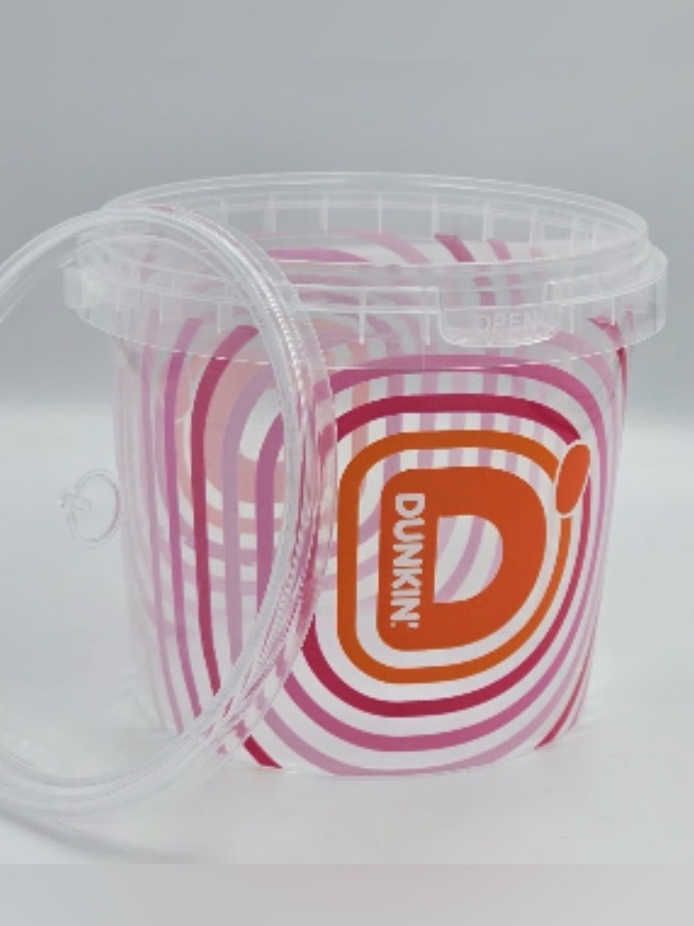New Limited Edition Dunkin Iced Beverage Bucket 48oz